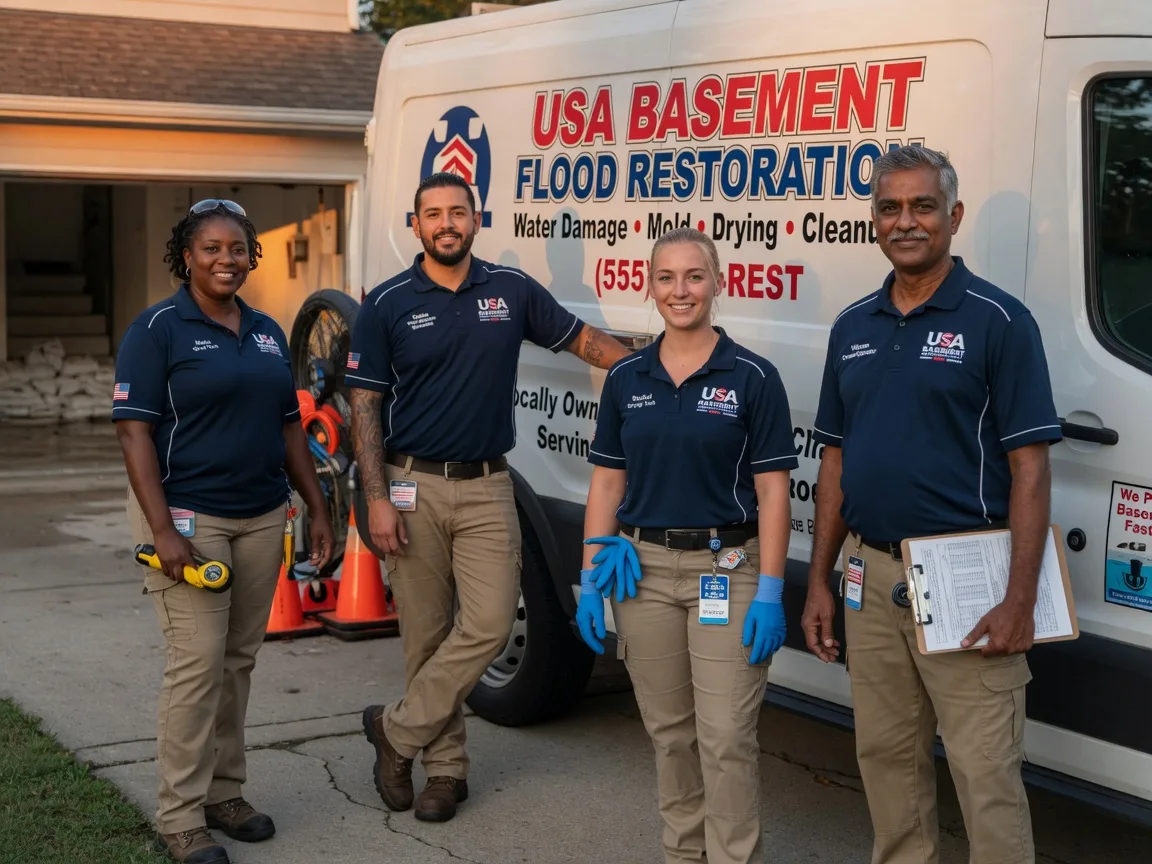 Basement Flood Cleanup company in Portersville, PA